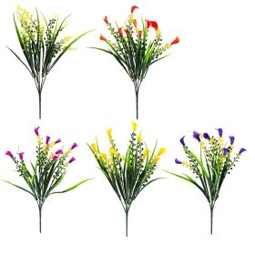 5PCS Bundles Artificial Calla Lilly (Option: W13688182)